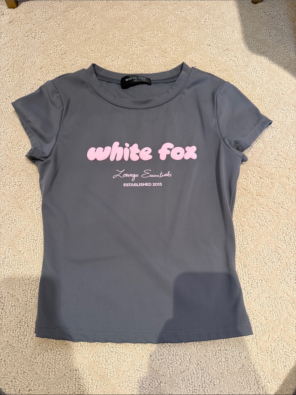 White Fox Logo tee XS